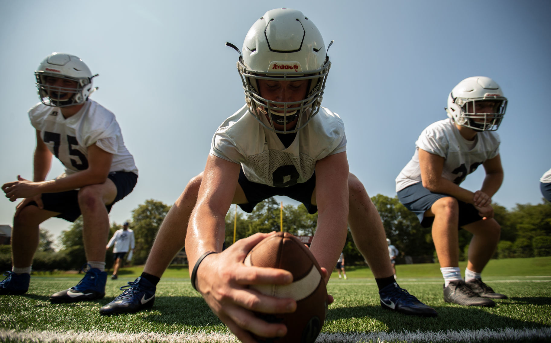 First day of football practice